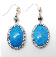 Earrings Ottaviani Woman in Semiprecious stones Cristallo 49159 - 49159
